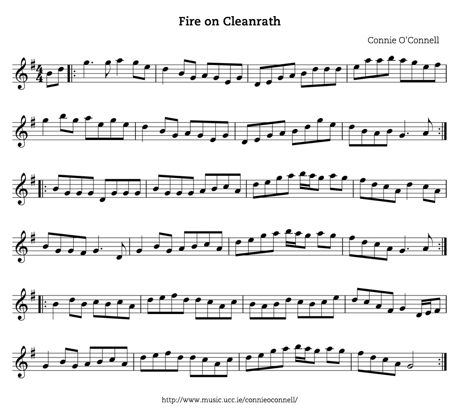 Fire on Cleanrath