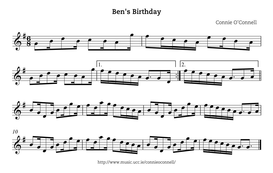 Ben's Birthday